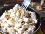 Recept Romige pompoengnocchi met philadelphia en krokante walnoten