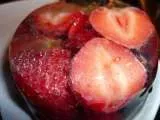 Prosecco gelei met rood fruit