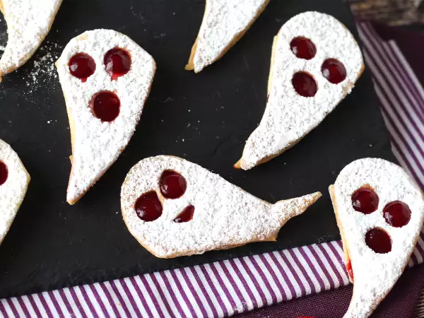 Recept Spookkoekjes: het makkelijkste en grappigste halloweenrecept om met kinderen te maken