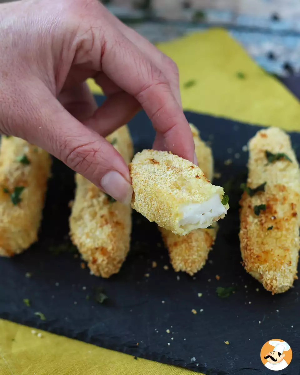 6. Kabeljauwsticks met Airfryer