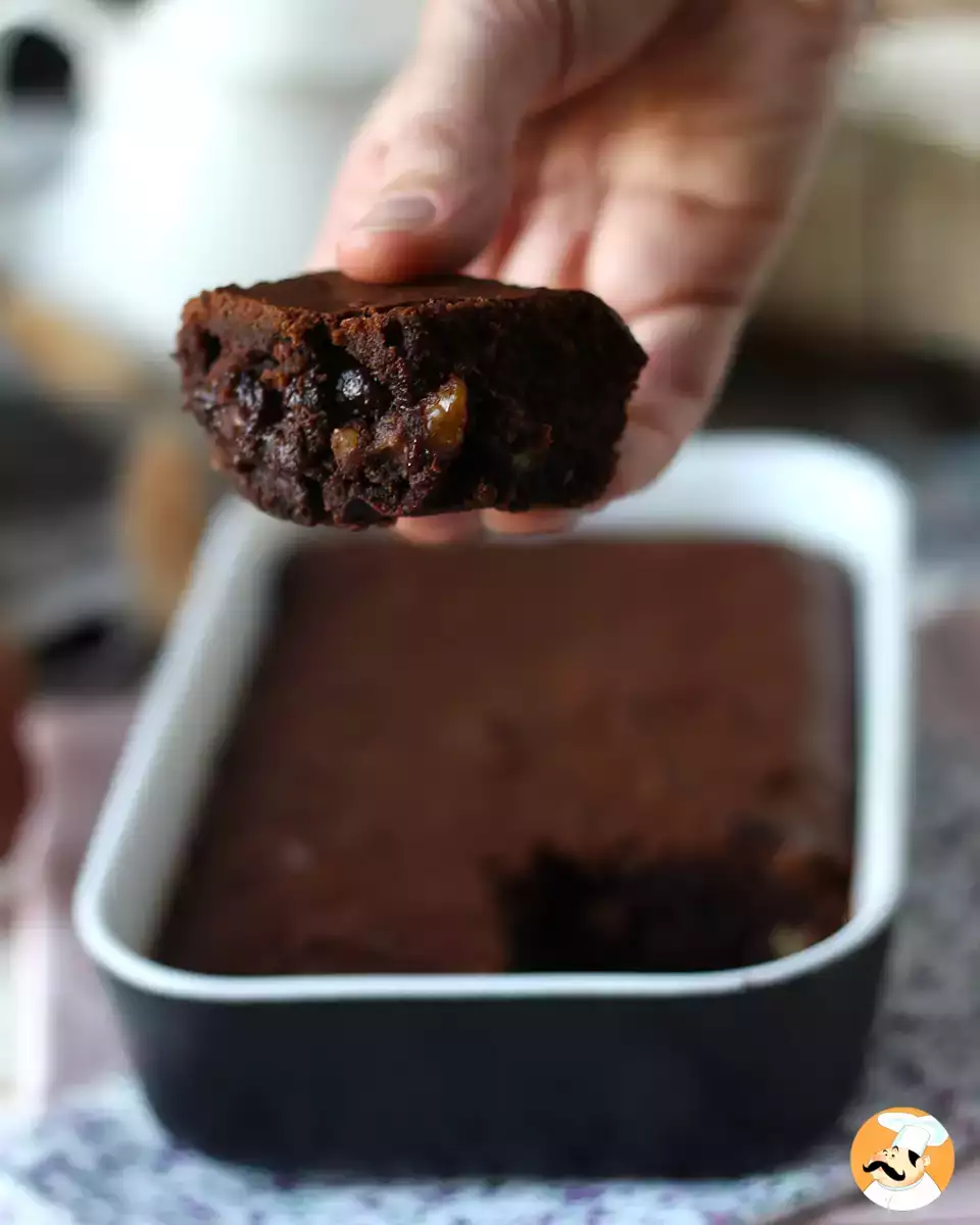 1. Airfryer chocolade brownie