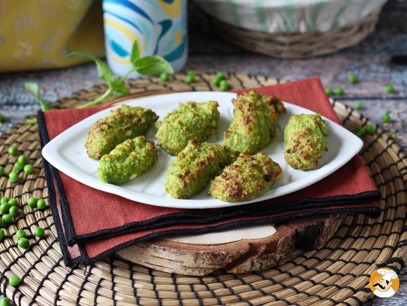 4. Erwten en feta gehaktballetjes in air fryer