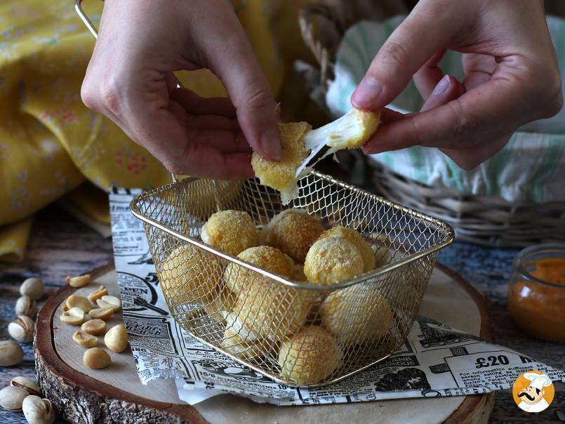 7. Mozzarelline in luchtfriteuse