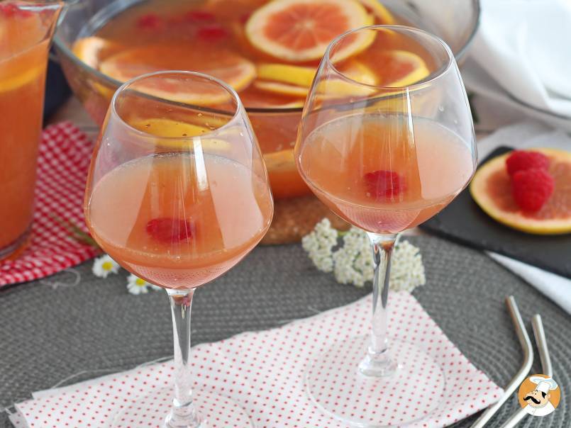 4. Roze sangria: om feestjes op te vrolijken