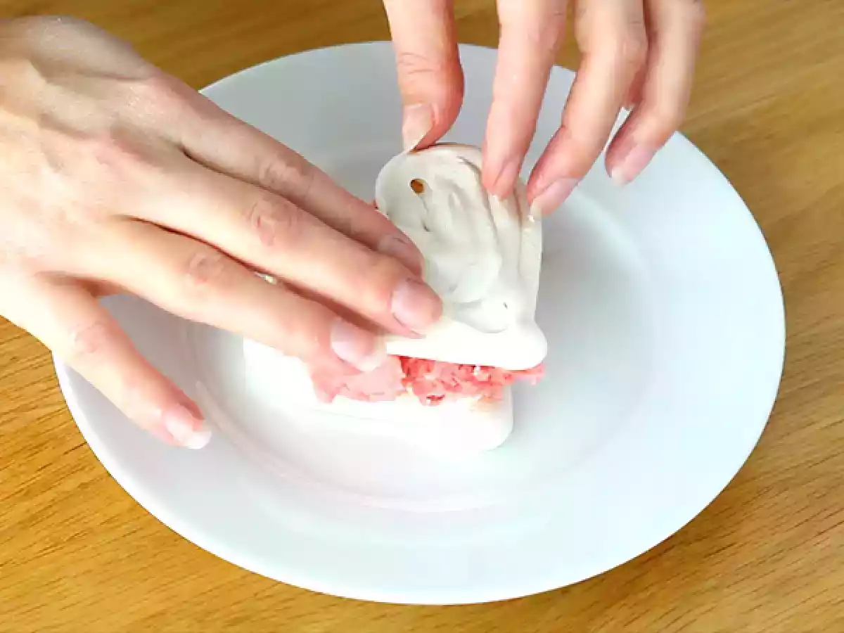 4. Zet de Vacherin in elkaar