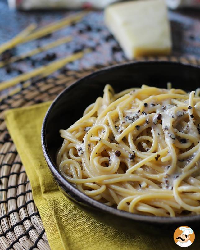 2. Spaghetti met kaas en peper