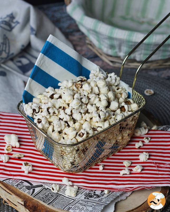 2. Popcorn in luchtfriteuse