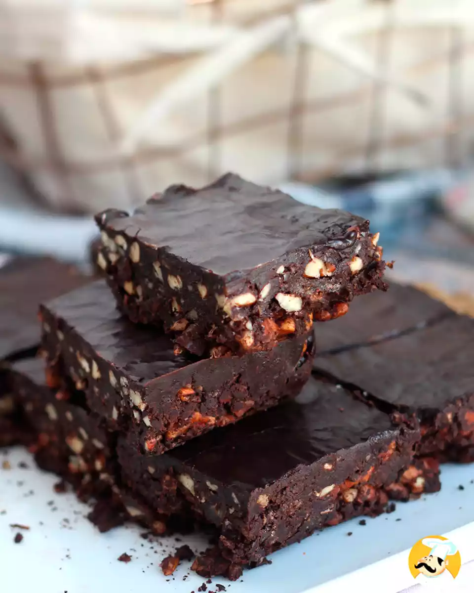 Brawnie: de rauwe brownie met dadels