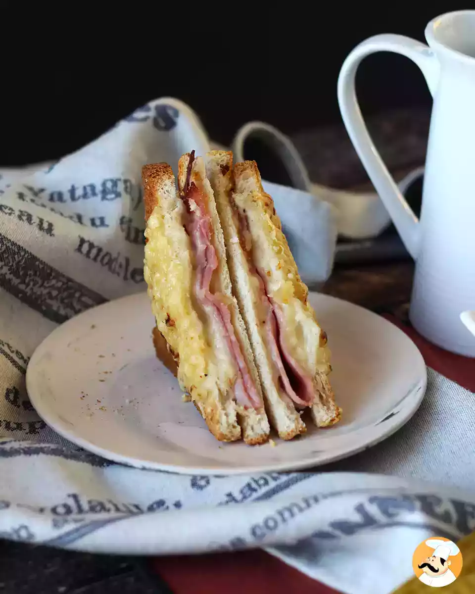 7. Croque monsieur in luchtfriteuse