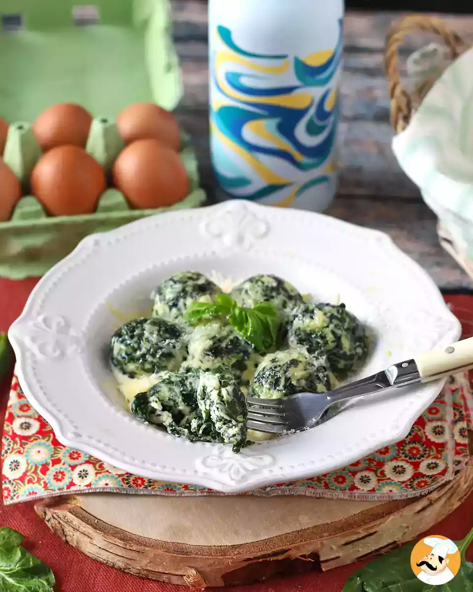 4. Gegratineerde ricotta en spinazie van Malfatti