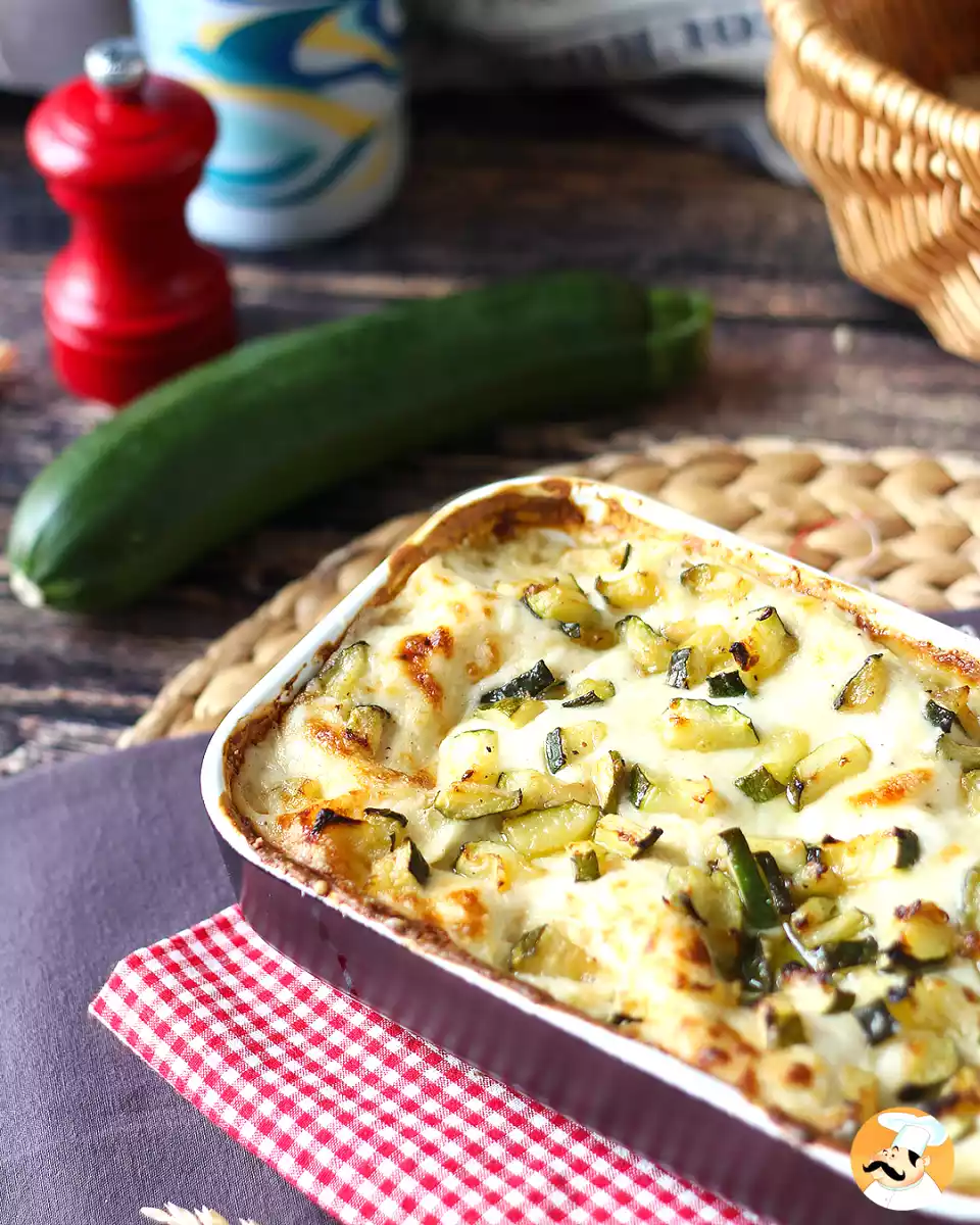3. Romige courgettelasagne