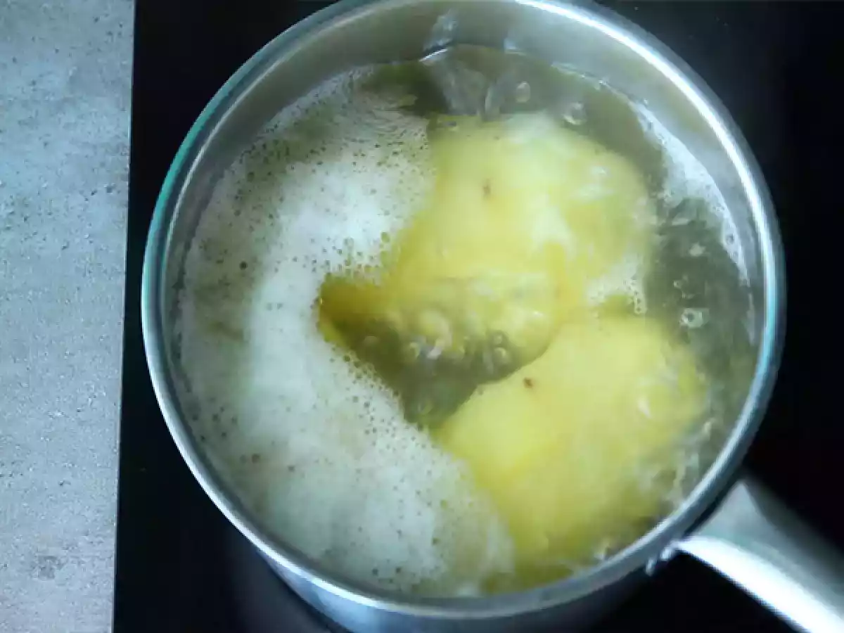 Stap 2 - Aardappelen apart koken