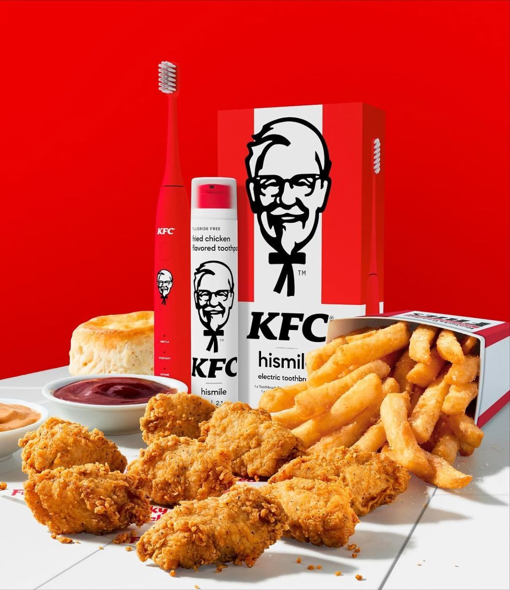 Wat zijn de kenmerken van tandpasta met gebakken kip?