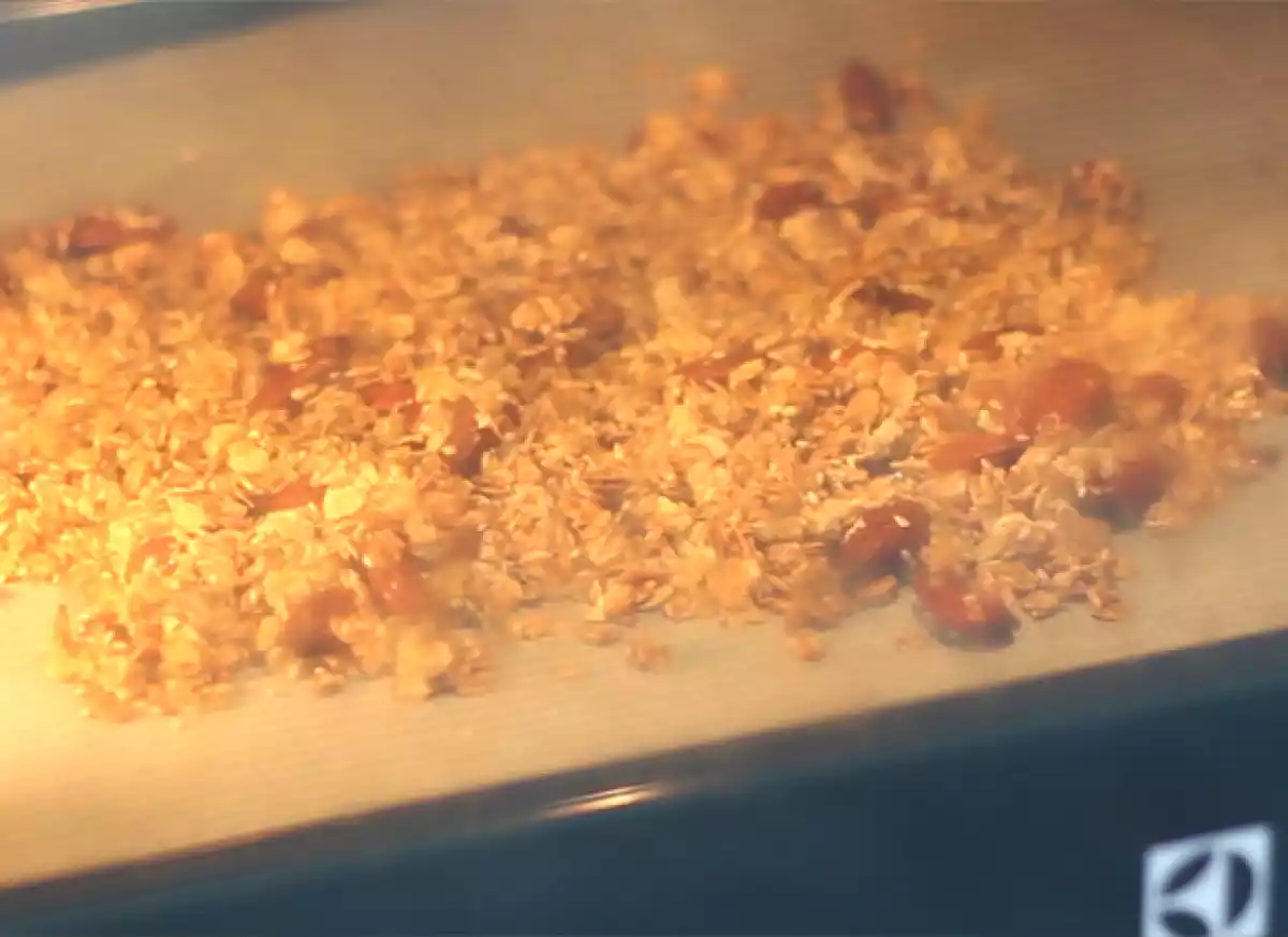 4. Kook de granola