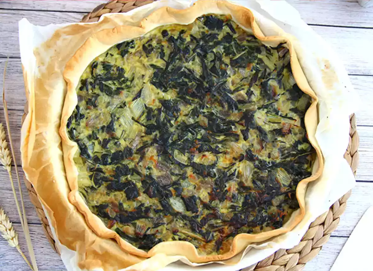 7. Hartige snijbiettaart: lekker en vegetarisch