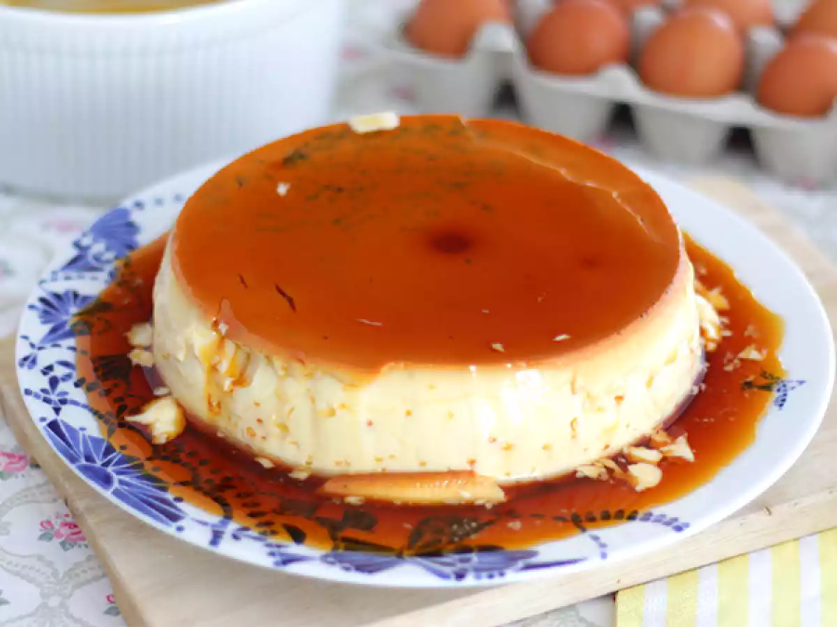 2. Eierpudding (de grote, die in een kroonvorm)