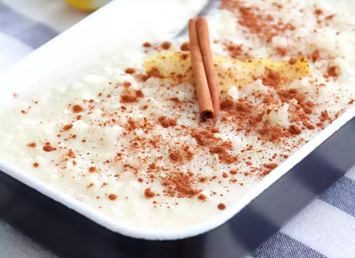 Rijstpudding: langzame lepel, laag vuur