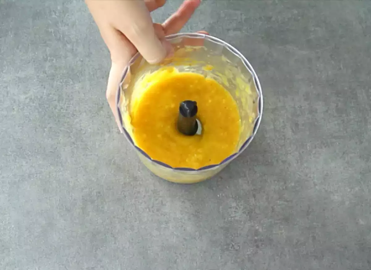 2. Bereid de mangopuree