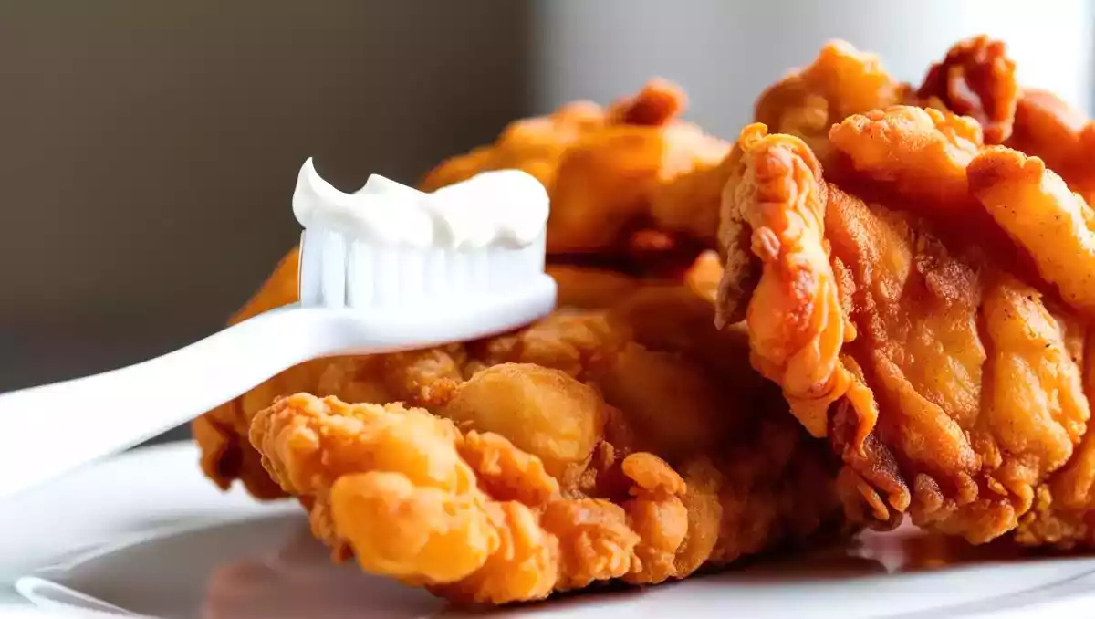 KFC verstoort mondhygiëne: tandpasta die naar kip smaakt is echt!