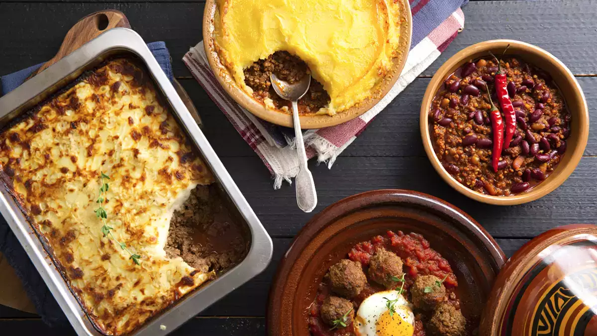 8 gehaktrecepten om te reizen zonder de keuken te verlaten