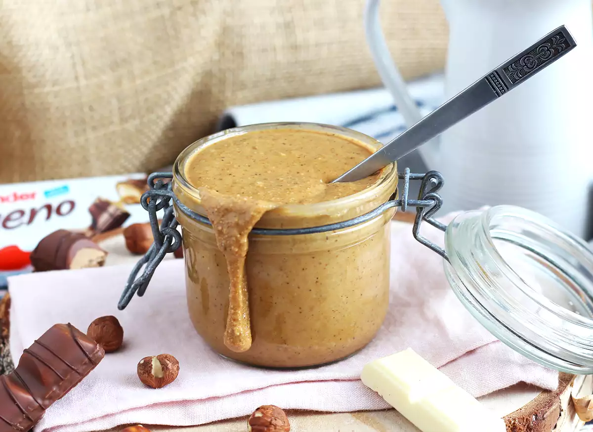 Dit express recept reproduceert de smeltende crème van Kinder Bueno (en het is verslavend!)