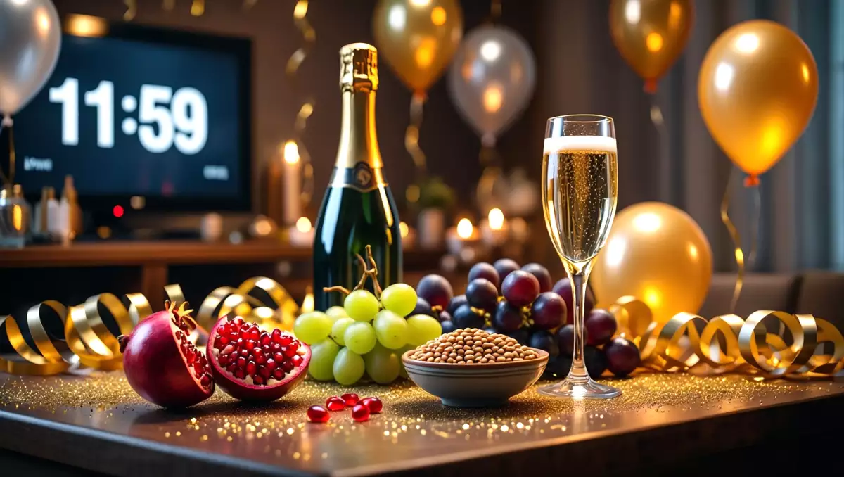 Deze 8 voedingsmiddelen zijn een nieuwjaarstraditie (en veel mensen zweren dat ze geluk brengen)