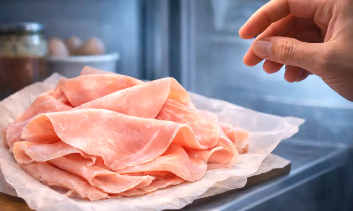 Eet je al dagen open gekookte ham? Kijk uit voor het risico op salmonella