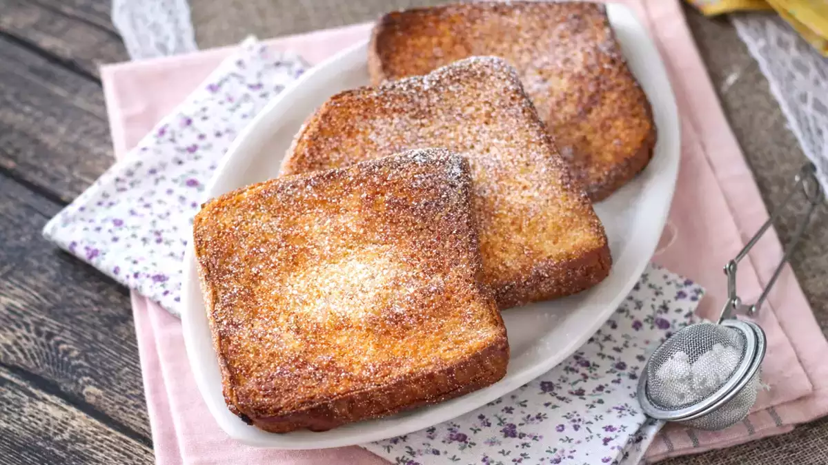 Torrijas en gebakken melk in een airfryer: de twee grote paassnoepjes die het ook goed doen zonder frituurpan.