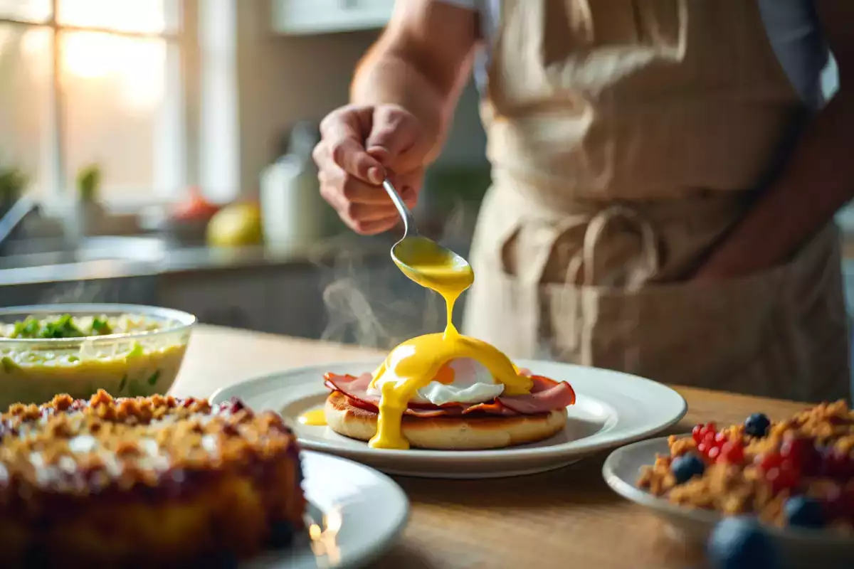 Dagmenu, 22 april : Verwen jezelf met een heerlijke brunch en een zoete afsluiter