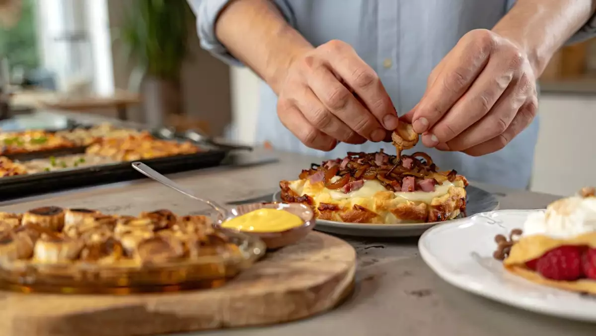 Dagmenu, 4 mei: Gezonde snacks, een verwarmend hoofdgerecht en een zoet dessert