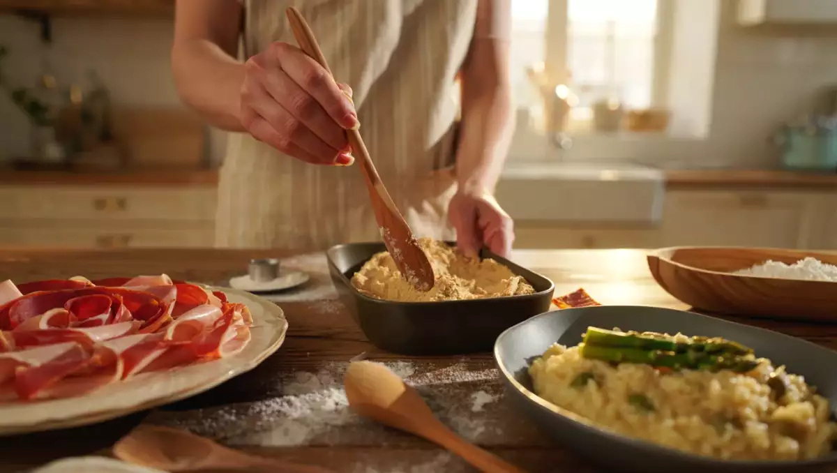 Dagmenu, 21 mei: een heerlijke vleesplank, risotto en amandelcake