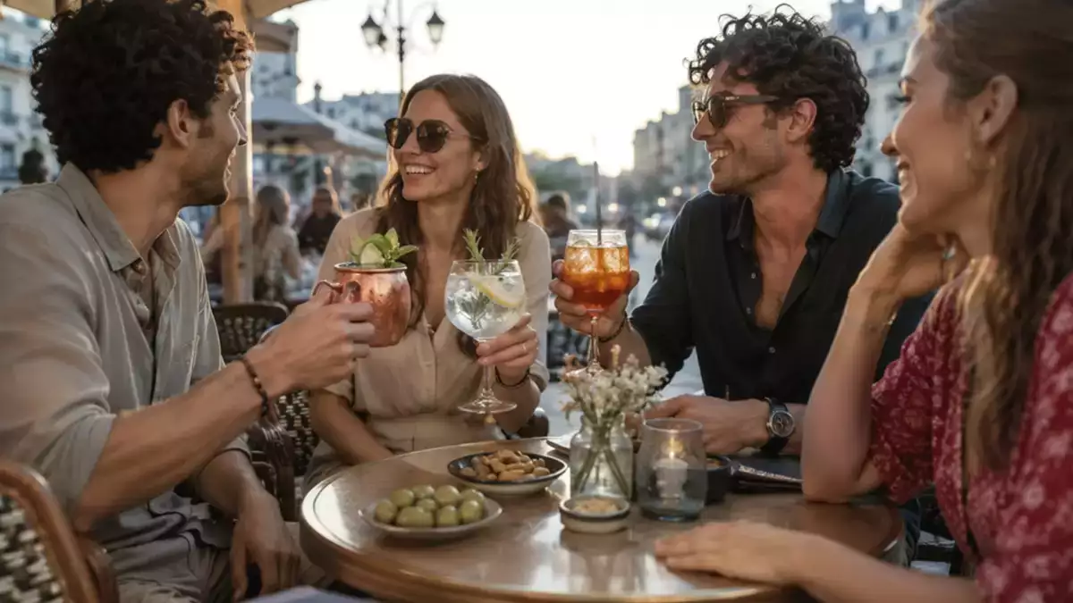 Waarom drinken mensen in Frankrijk cocktails voor de maaltijd en in Spanje erna?