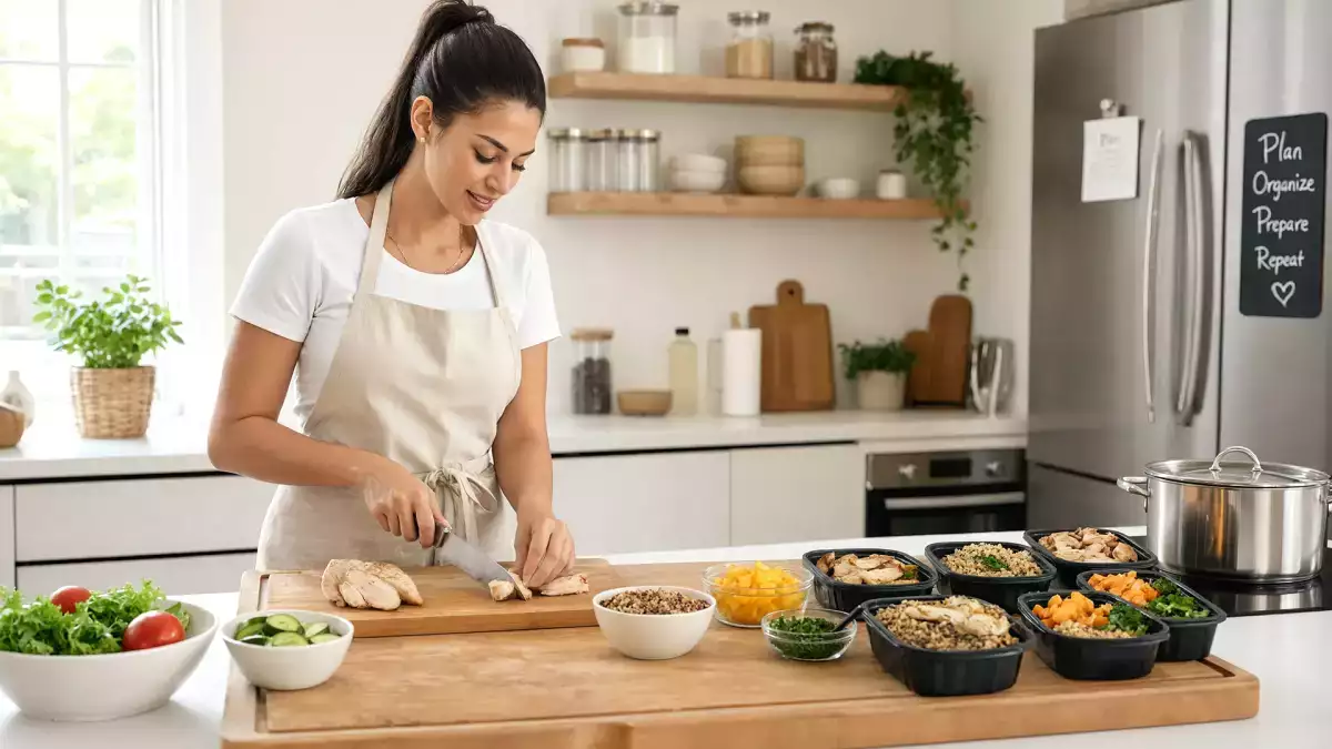 Hoe je een eenvoudige methode kunt volgen om slechts twee keer per week te koken en zo tijd te besparen in je dagelijkse routine