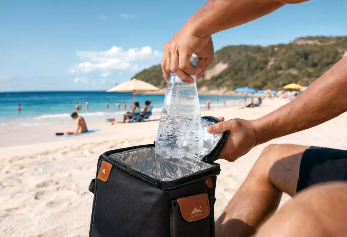 Hoe neem je drankjes mee naar het strand zonder dat ze hun koelte verliezen?