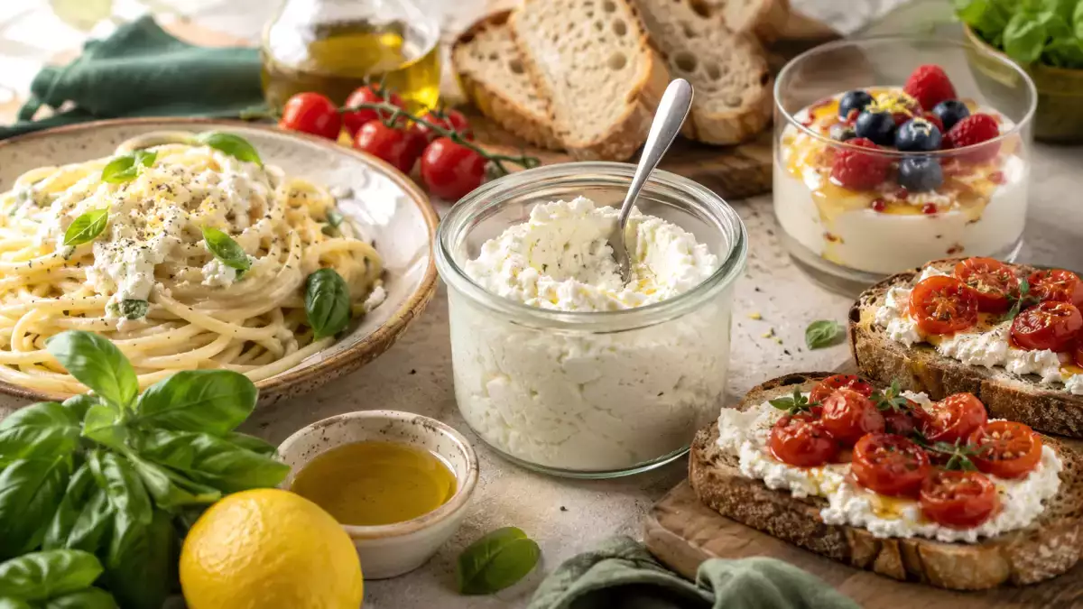 Ligt er nog een potje ricotta in je koelkast? Deze heerlijke ideeën kunnen je maaltijd redden