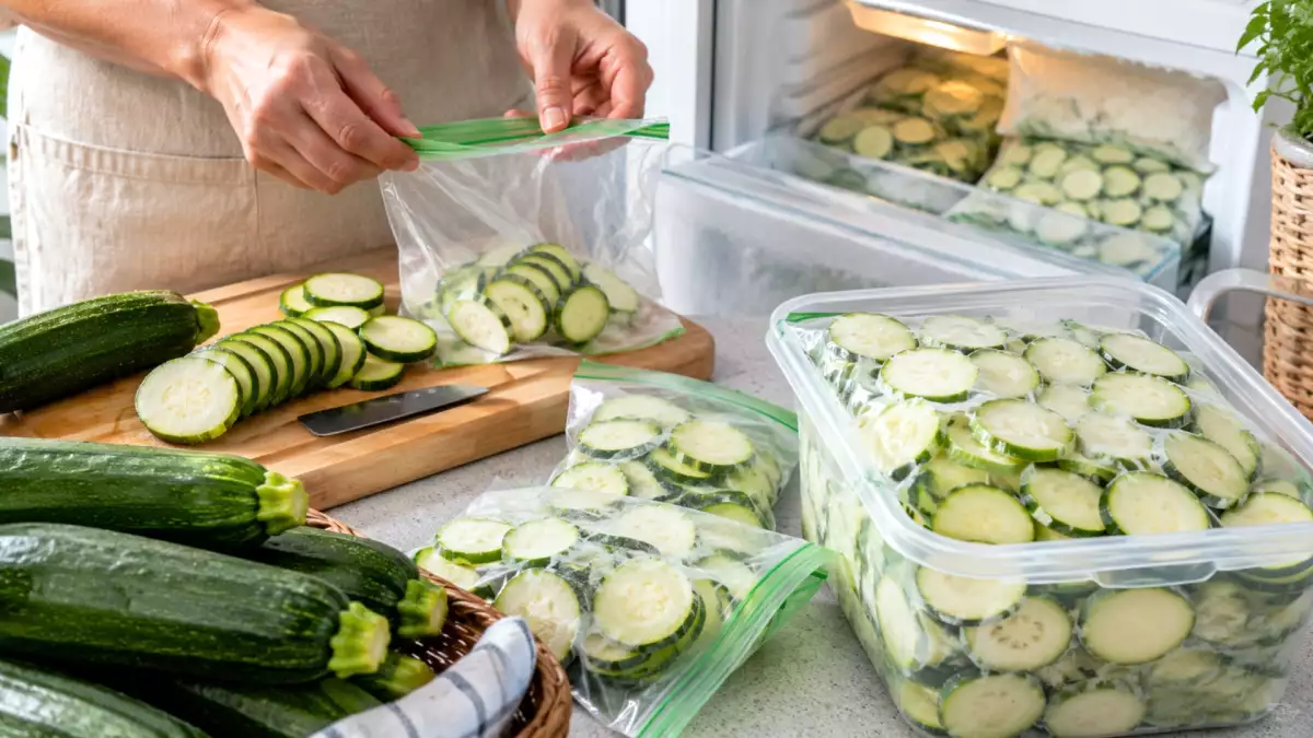 Hoe je in de zomer courgettes invriest voor een perfecte wintervoorraad: de stap die je niet mag overslaan
