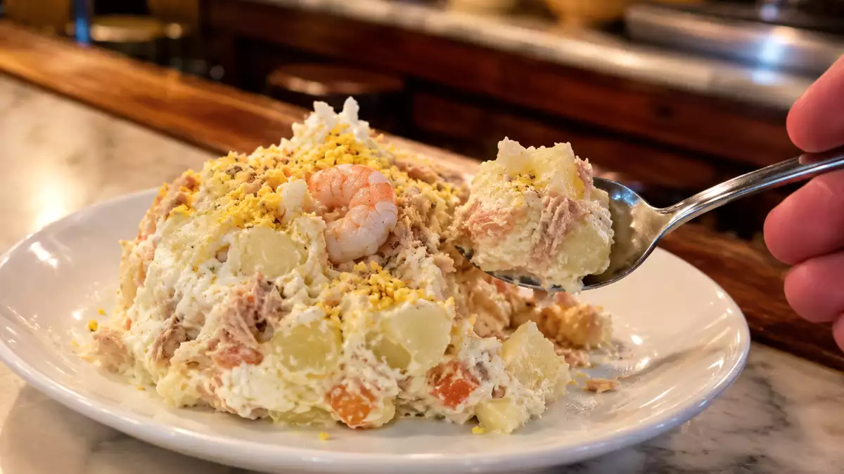Is de Russische salade echt Russisch?