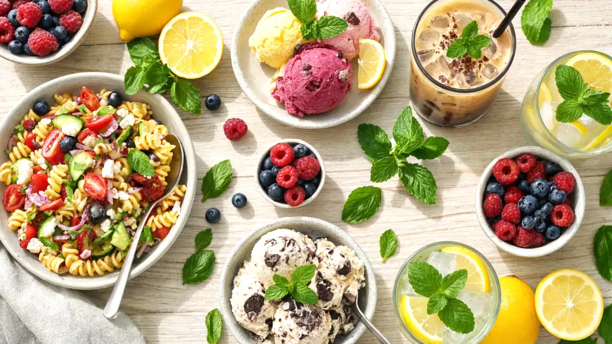 Met slechts 3 ingrediënten maak je 8 onweerstaanbare zomerse recepten die je de hele zomer door steeds weer wilt maken
