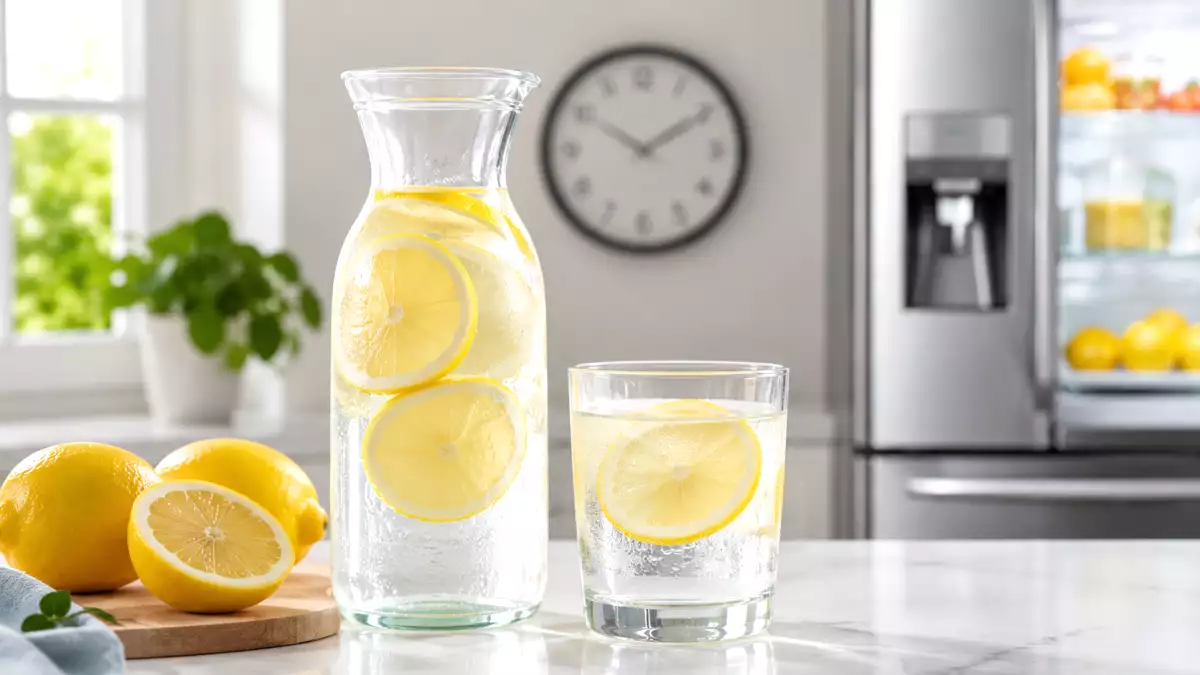 Maak je het citroenwater van tevoren klaar? Ontdek na hoeveel uur je het beter niet meer kunt drinken en wat er dan verandert