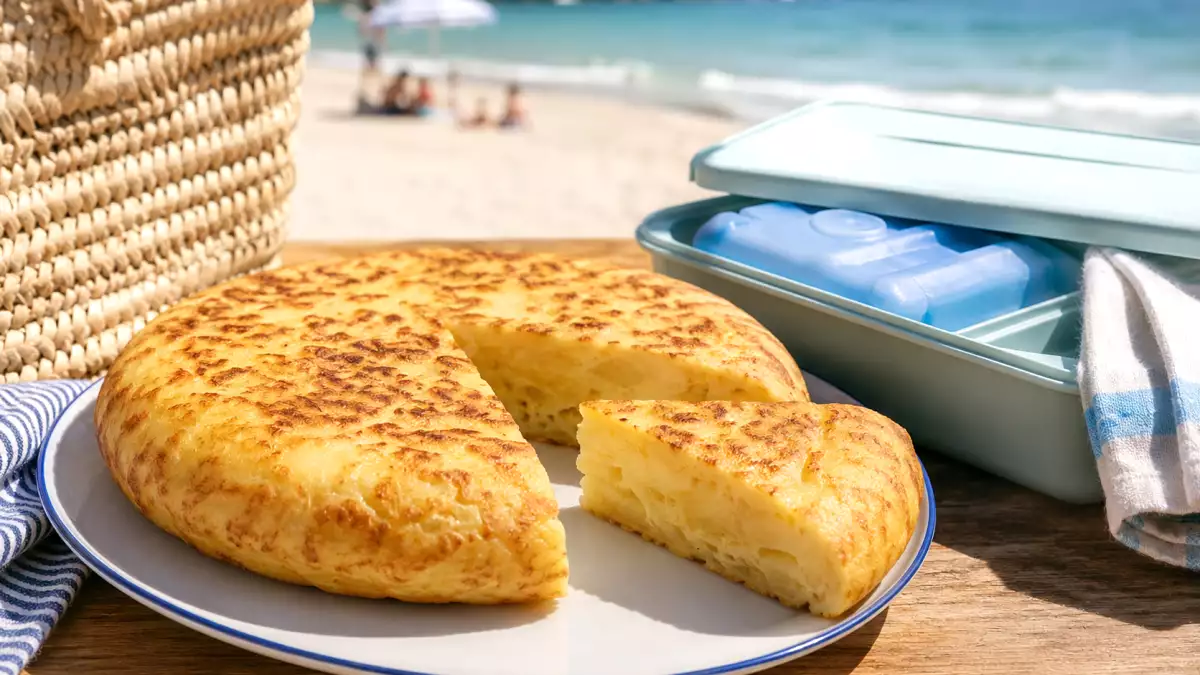 Aardappelomelet op het strand: ja, maar alleen als je deze voorzorgsmaatregelen in acht neemt