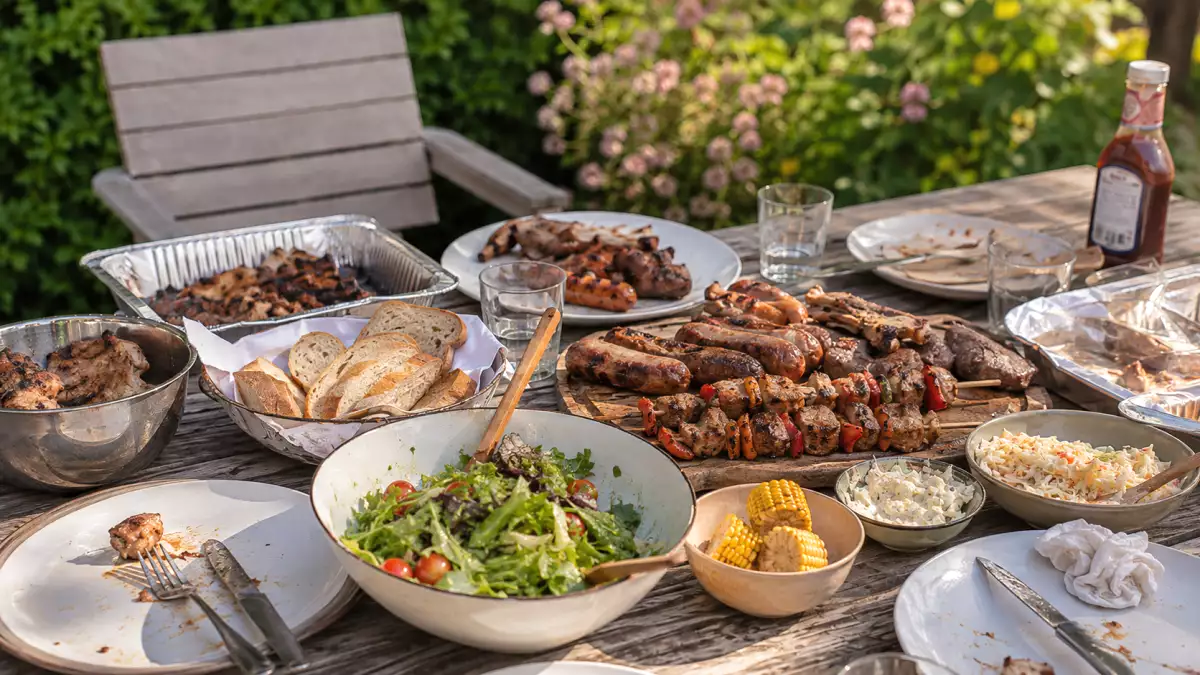 Laat na een barbecue de restjes nooit langer dan deze tijd op tafel staan...