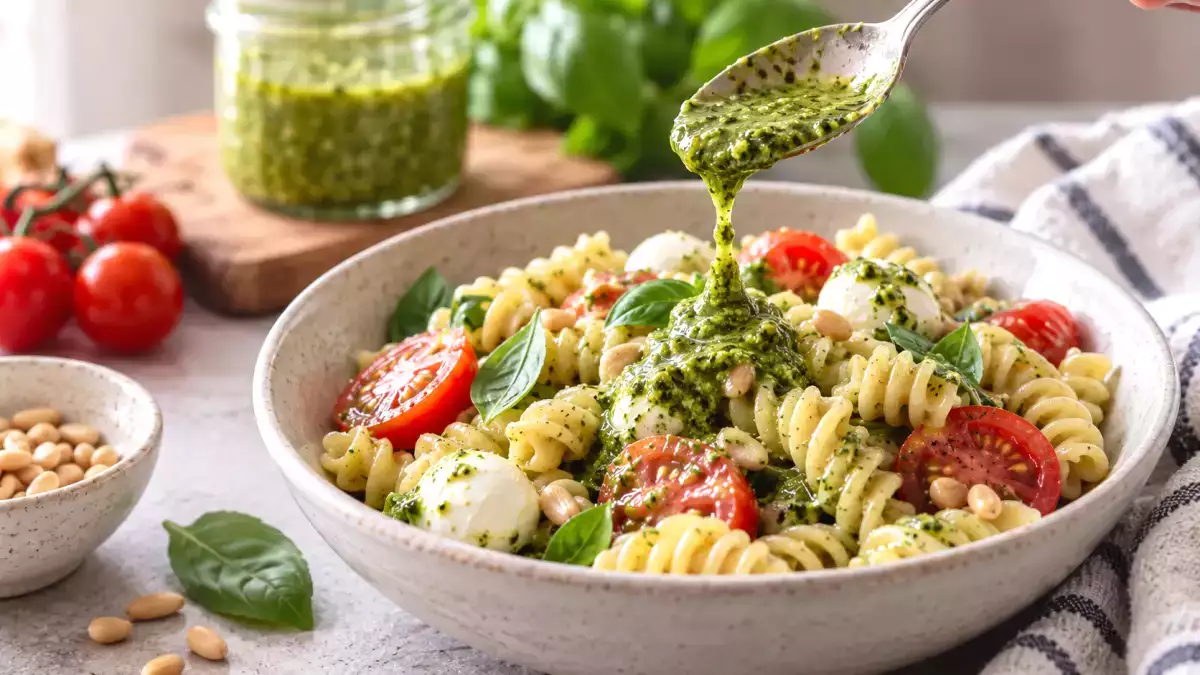 12 sauzen, vinaigrettes en dressings om van je pastasalades smaakvolle gerechten te maken