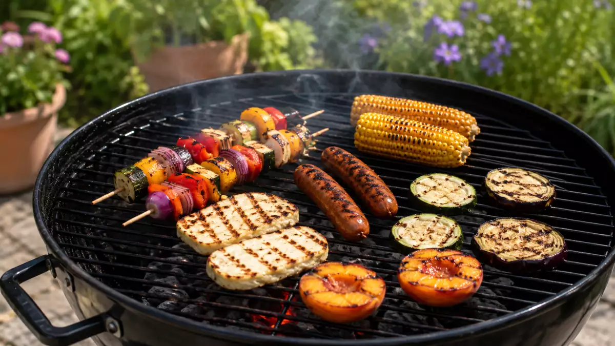 Vleesloze barbecue: waarom groenten, fruit, kaas en peulvruchten ook op de grill thuishoren