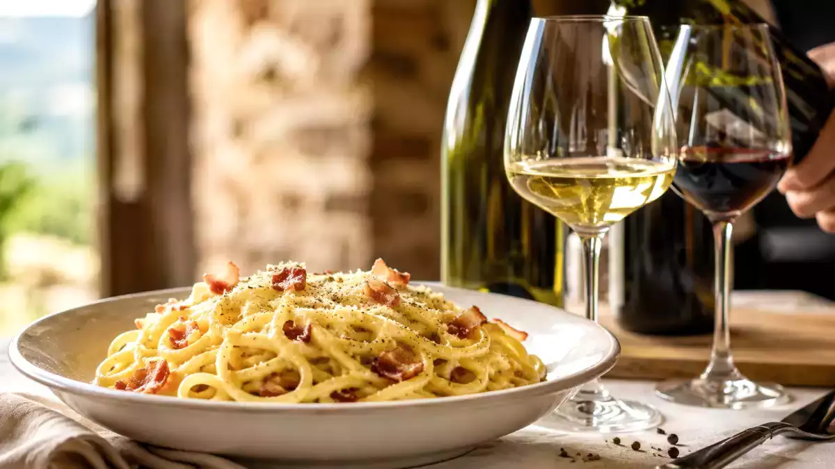 Hoe kies je de perfecte wijn bij carbonara: praktische tips en combinaties van sommeliers