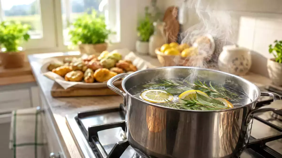 De tip van oma tegen de geur van gefrituurd eten: hoe je je keuken, bank en het hele huis meteen kunt redden