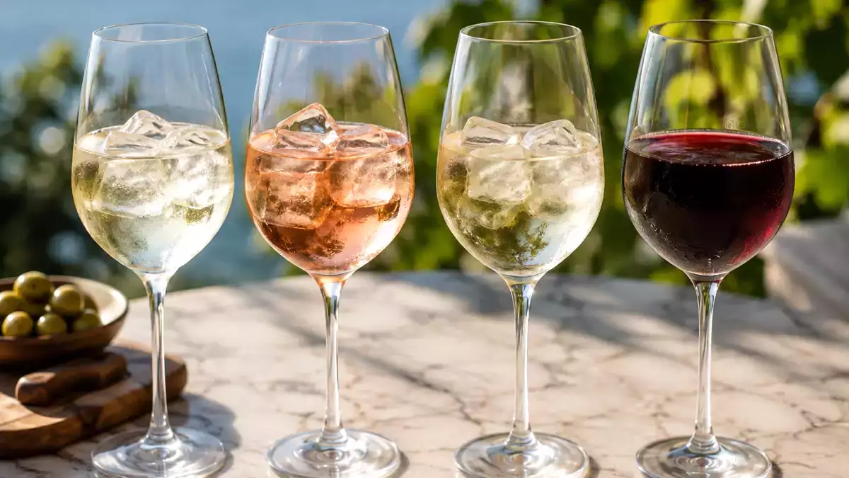 Is het een heiligschennis om ijs in de wijn te doen? Wat verandert er eigenlijk in het glas?