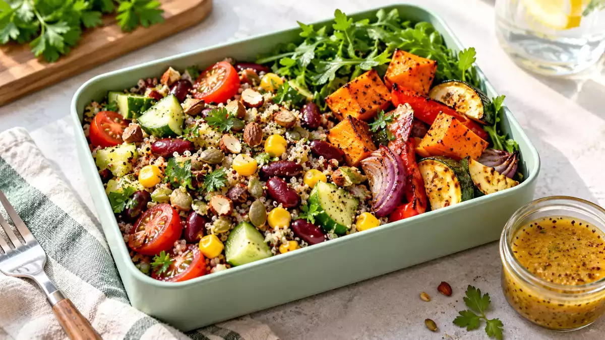 Ben je het beu om om 16.00 uur alweer honger te hebben? Hoe maak je je vegetarische lunchbox elke dag wat vullender?