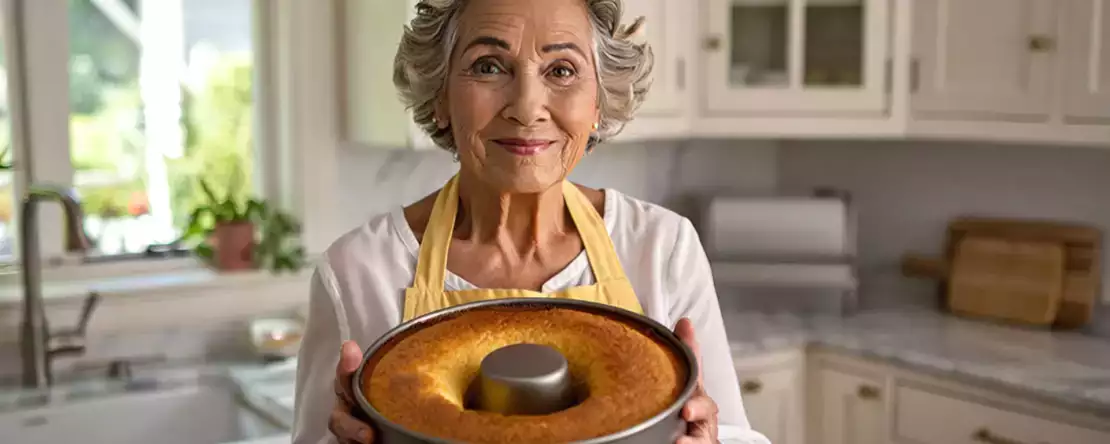 Het geheim dat elke oma kent: waarom de vorm met een gat in het midden cakes en puddingen luchtiger en perfecter maakt