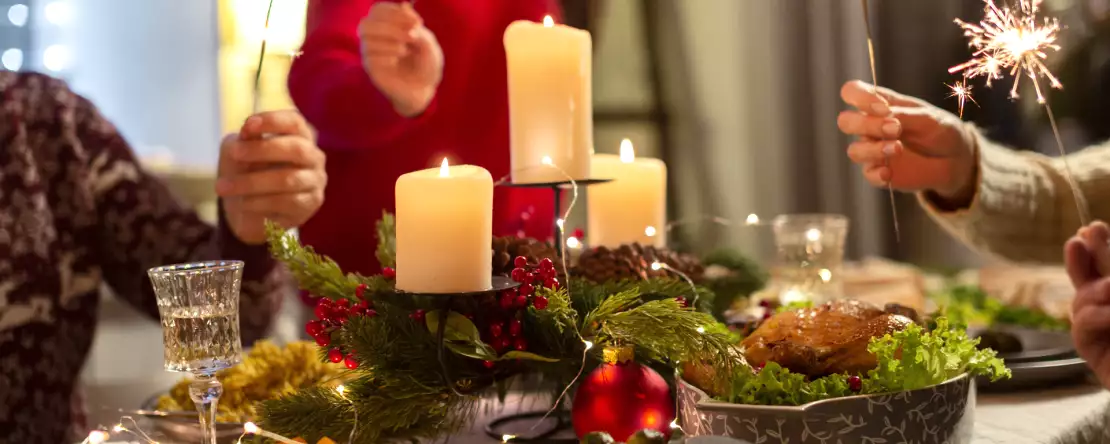 Een kerstmenu voor minder dan 10 euro per persoon: een mogelijk, elegant en zeer voordelig feest.
