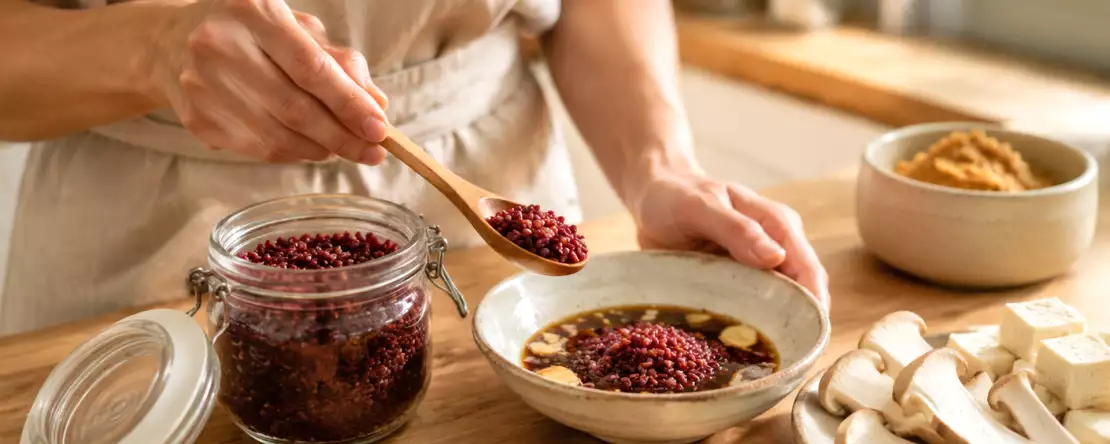 Rode koji: het opvallende gefermenteerde ingrediënt dat je na miso moet kennen, en waarom koks erover praten